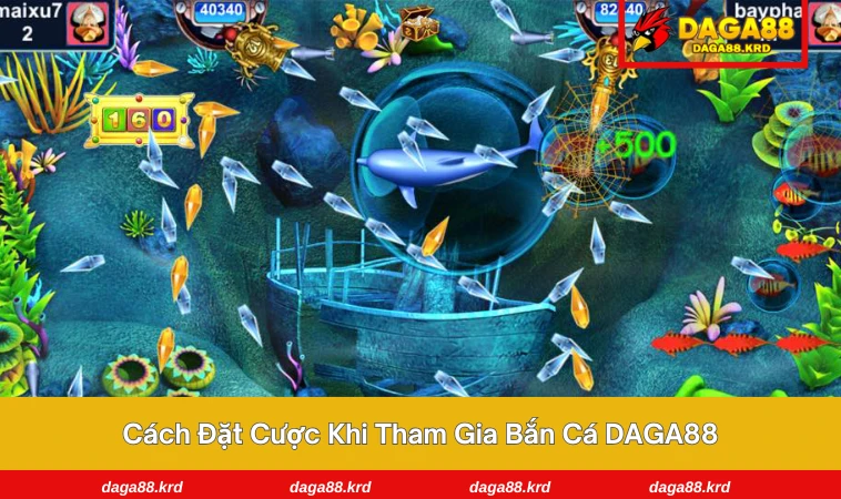 Bắn Cá DAGA88 3 Hướng dẫn đặt cược và săn thưởng dễ dàng tại DAGA88