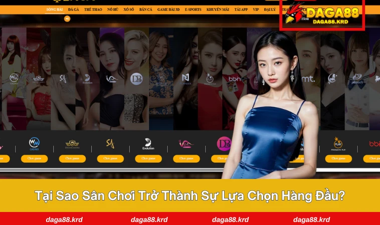 Thành viên có thể lựa chọn đa dạng trò chơi