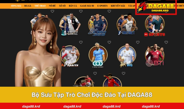 Mọi trò chơi đều được phát trực tiếp, mang lại trải nghiệm chân thực