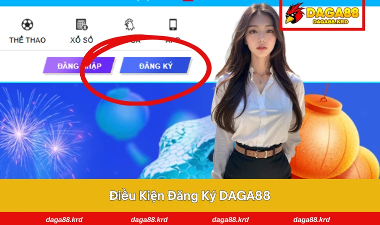 Đăng Ký DAGA88 1 Giao diện xác minh tài khoản tại DAGA88