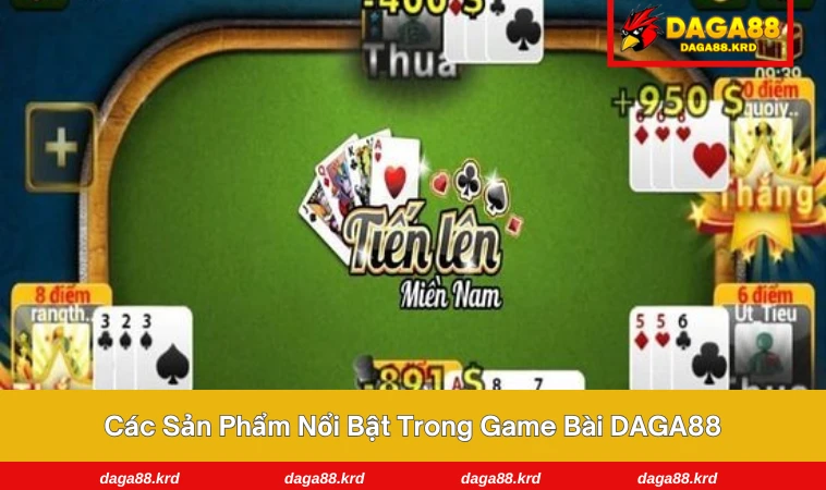 Game Bài DAGA88 2 Hệ thống game bài phong phú mang đến trải nghiệm giải trí đa dạng