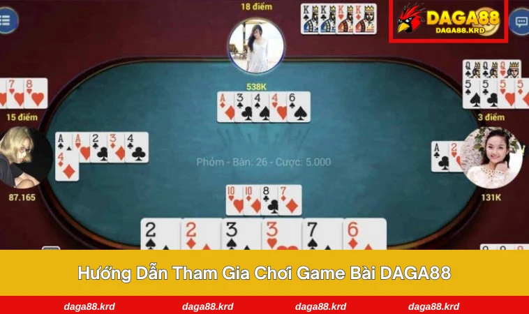Game Bài DAGA88 3 Quy trình tham gia nhanh chóng và tiện lợi cho người chơi mới