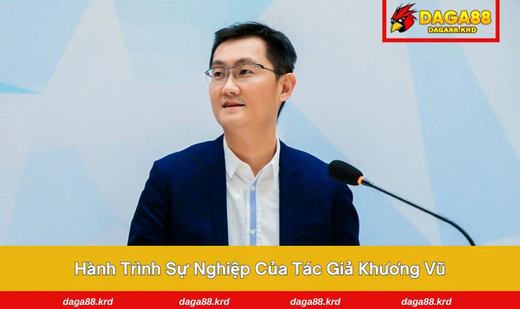 Khương Vũ trong buổi làm việc cùng đội ngũ DAGA88