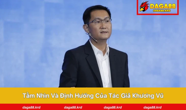 Khương Vũ phát biểu tại sự kiện định hướng phát triển DAGA88